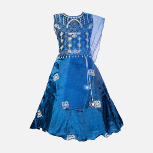 Lehenga Choli with Intricate Embroidery and Dupatta (2-3 Y)